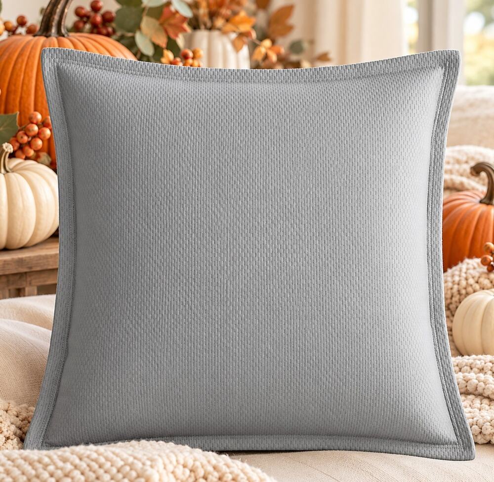 SFERRA Perrio Cotton Euro Sham 26"*26" Silver $151